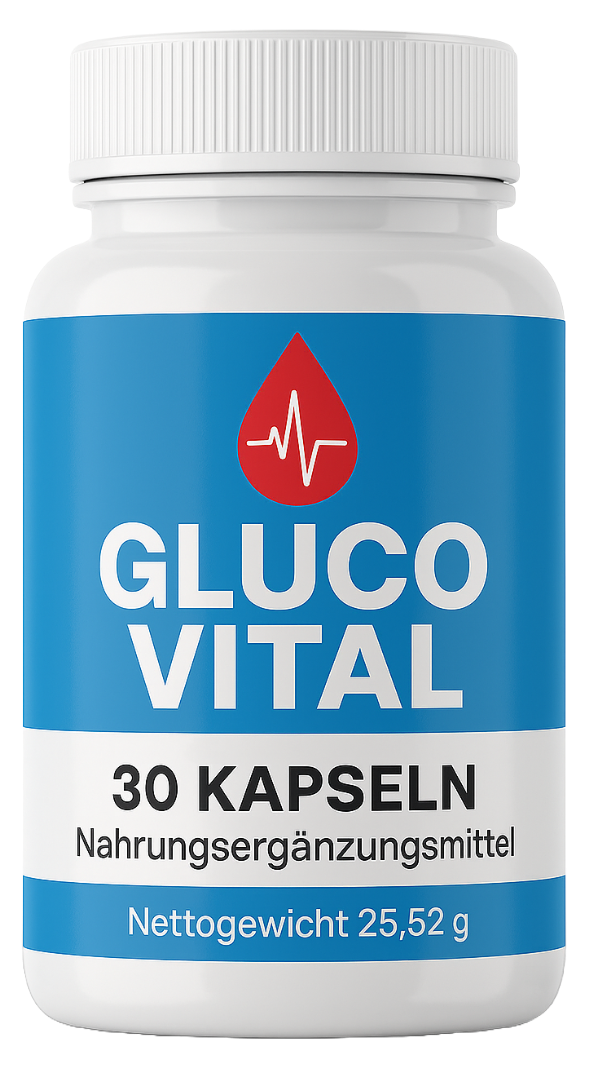 Gluco Vital Flasche mit 30 Kapseln